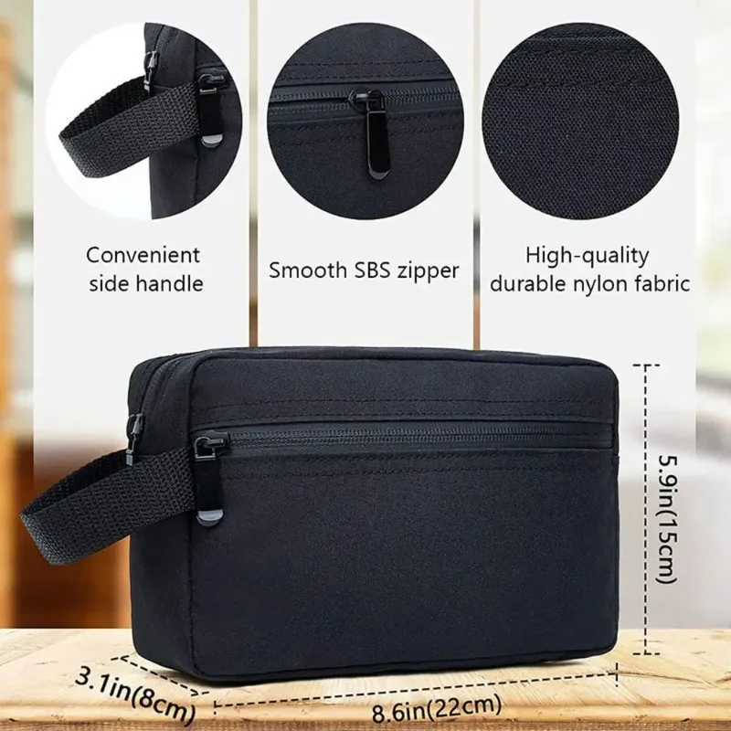 Waterproof Travel Toiletry Bag for Men Women Cosmetic Makeup Organizer Case Beauty Wash Pouch Handbag Gym Essentials thumbnail 3
