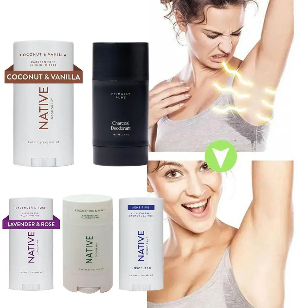 Native Sensitive Deodorant Contains Naturally Derived Ingredients 72 Hours Long-Lasting Odor Protection Ocean Wooden Fragrance thumbnail 4