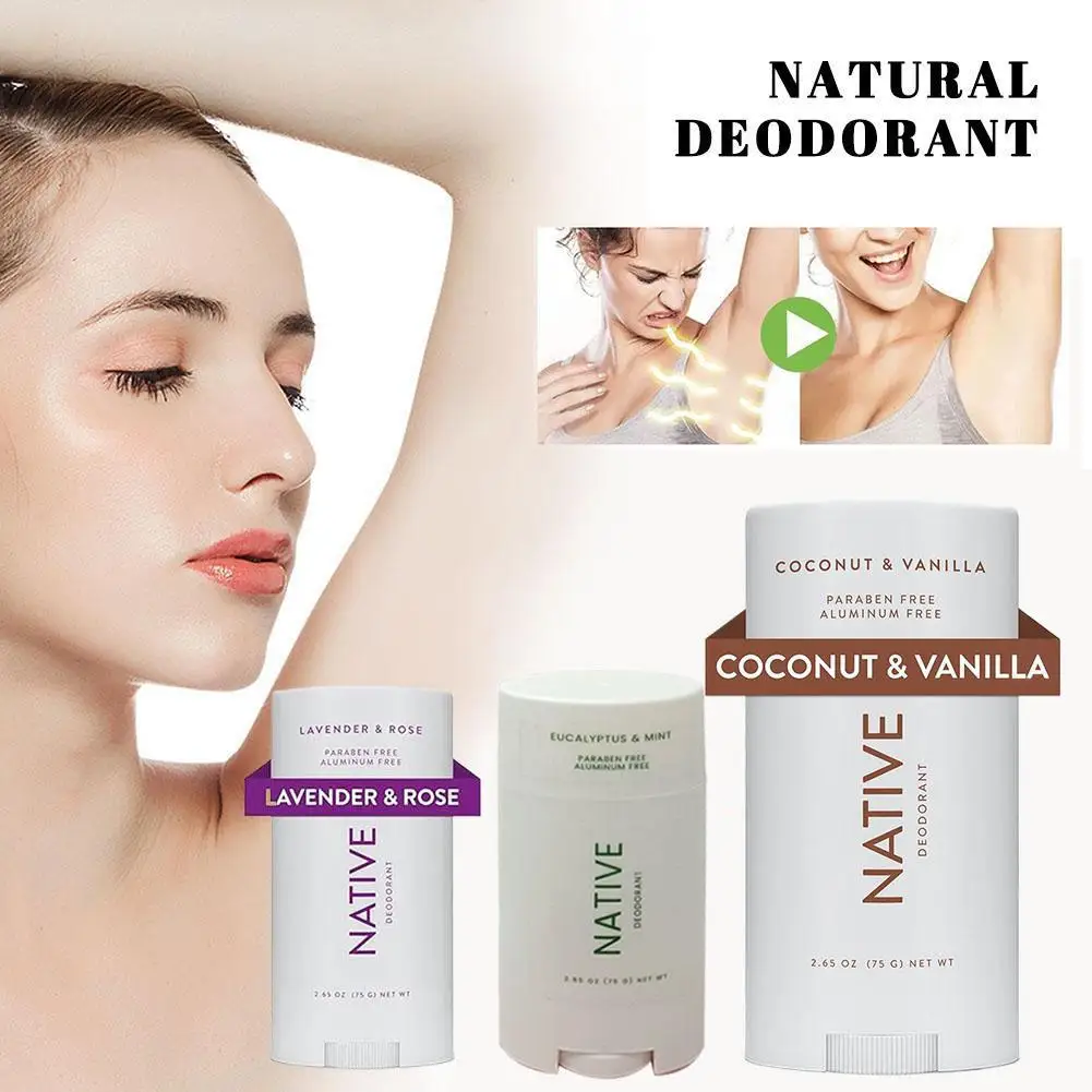 Native Sensitive Deodorant Contains Naturally Derived Ingredients 72 Hours Long-Lasting Odor Protection Ocean Wooden Fragrance thumbnail 3
