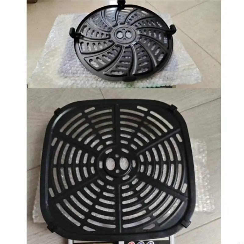 G8TC Air Fryers Pad Carbon Steel Air Fryers Accessories Suitable for Baking and Cooking thumbnail 3