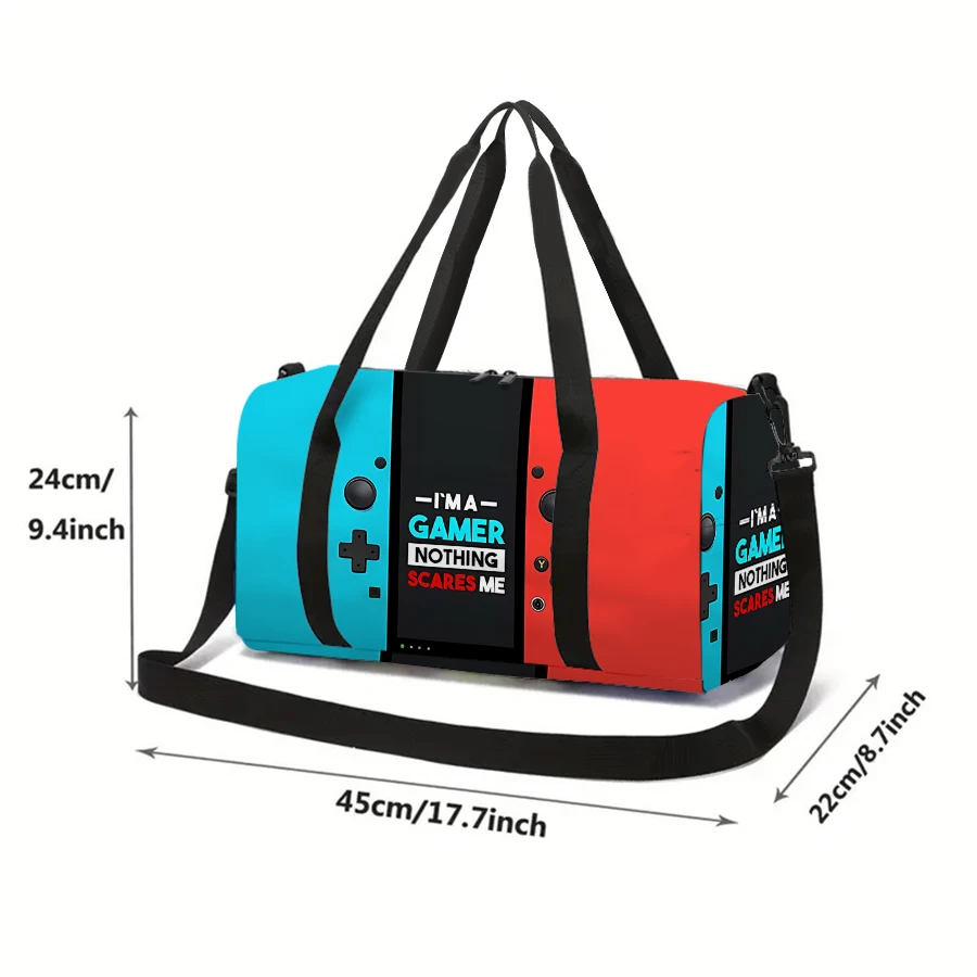 Large Travel Bag Games Console Multi-Functional Duffle Tote Bag Handbags Waterproof Gym Bags For Boys/Girls Kids Fitness bag thumbnail 2