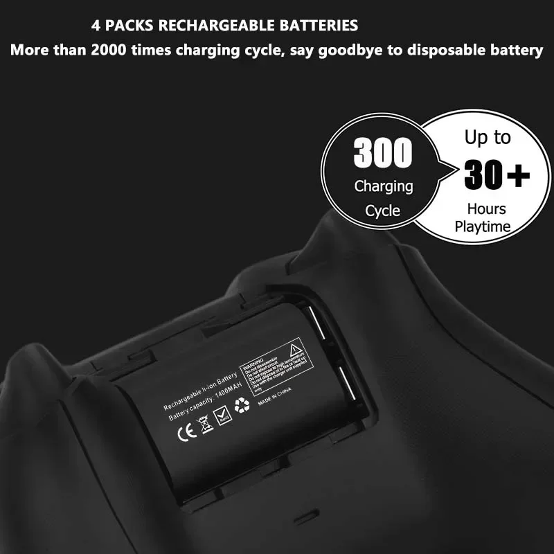 For XBox Series S X Xbox One S X Controller Battery 1400mAh Rechargeable Battery For Xbox One S X XBOX Series X/S Gamepad thumbnail 6