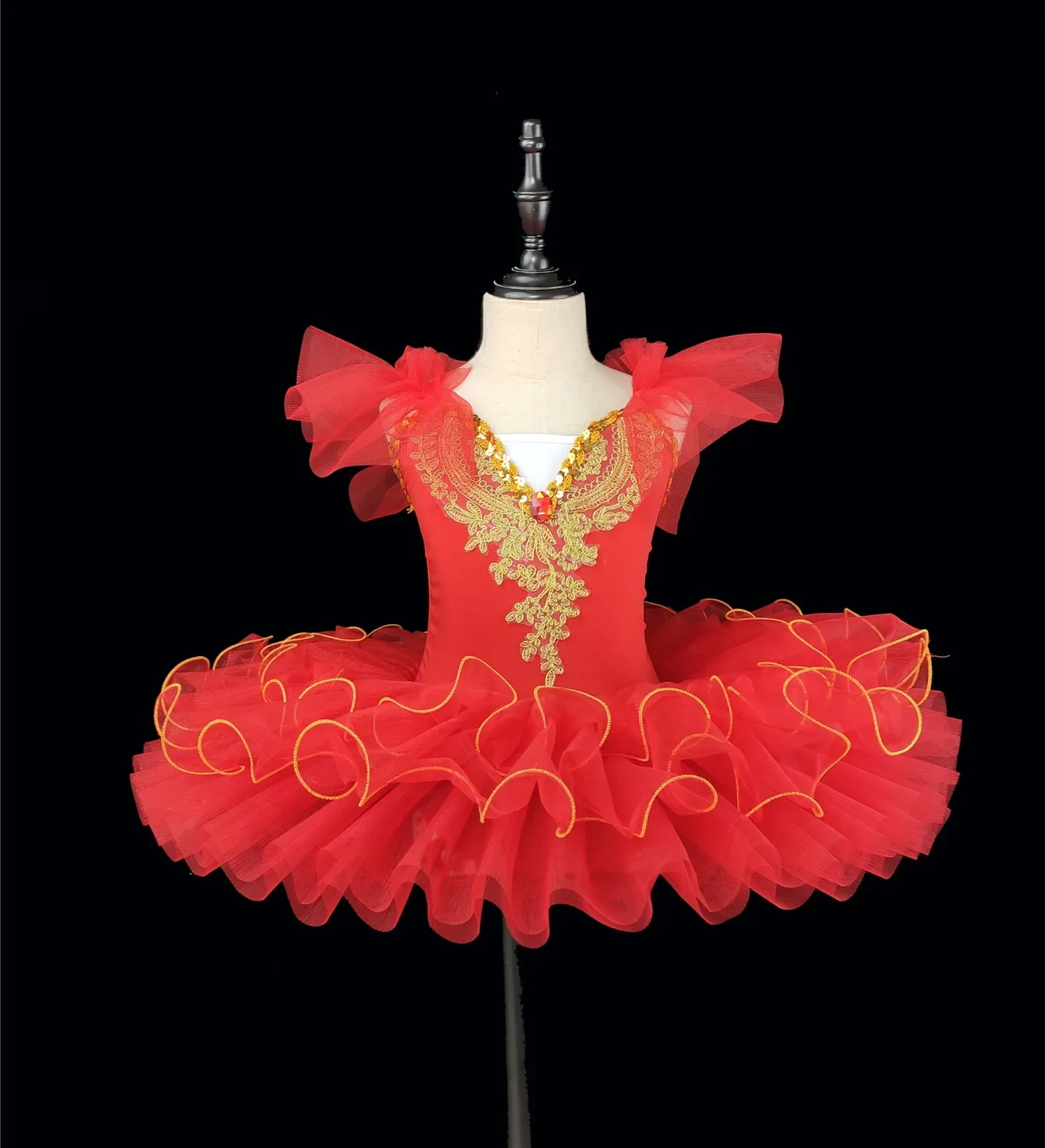 Fashion Children's Day Ballet Dance Dress Girl Tutu Mesh Princess Performance Kids Clothes Stage Summer Dresses Girls Vestidos thumbnail 5