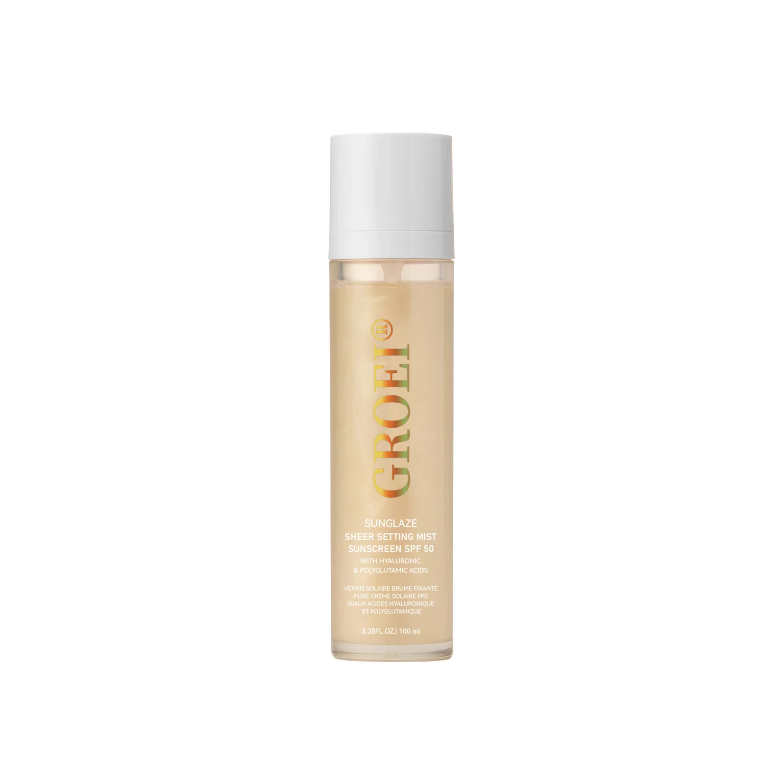 GROEI SPF 50 Sunscreen Setting Spray 100ml Sheer Setting Mist Sunscreen Spray, Lightweight & Non-Greasy thumbnail 6
