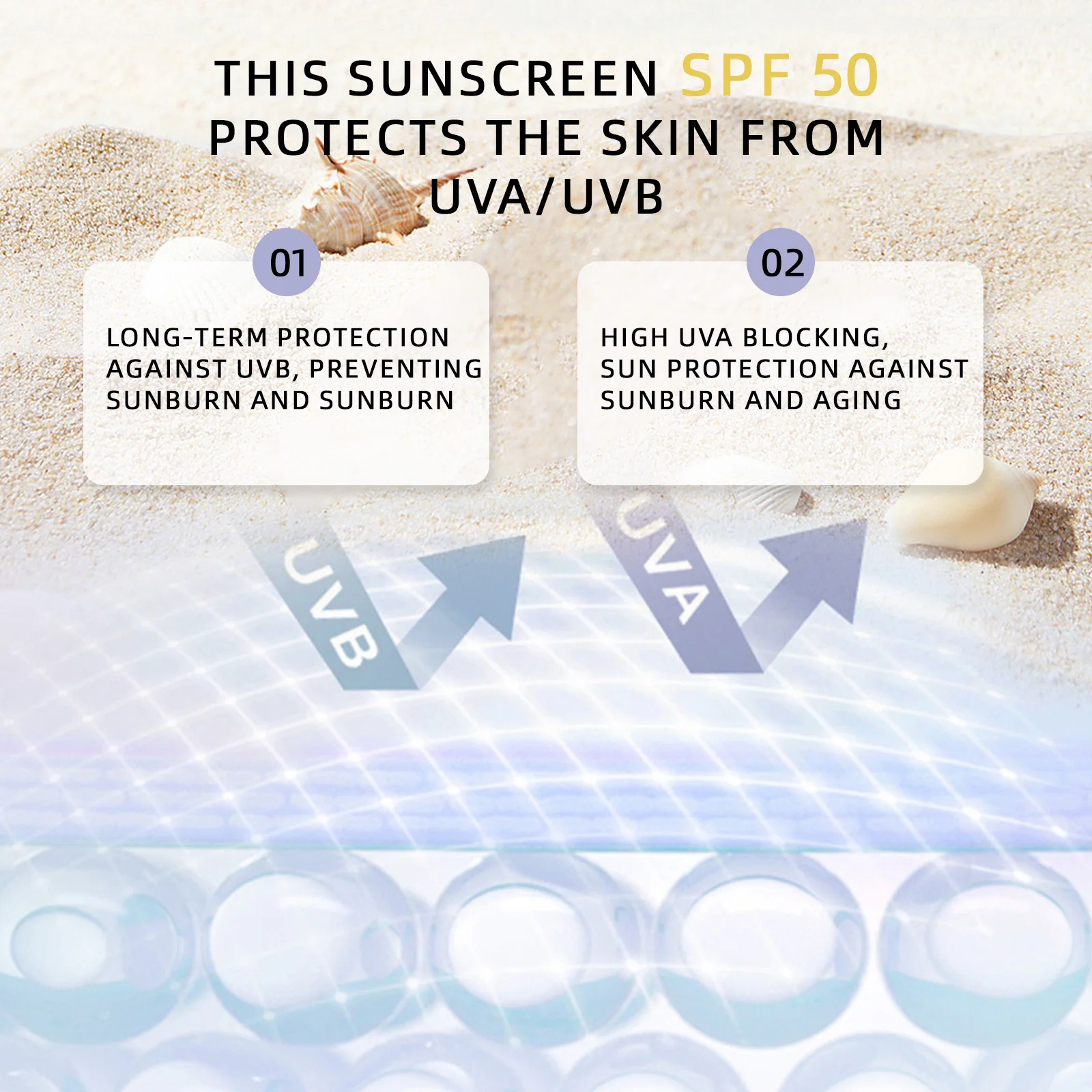 GROEI SPF 50 Sunscreen Setting Spray 100ml Sheer Setting Mist Sunscreen Spray, Lightweight & Non-Greasy thumbnail 4