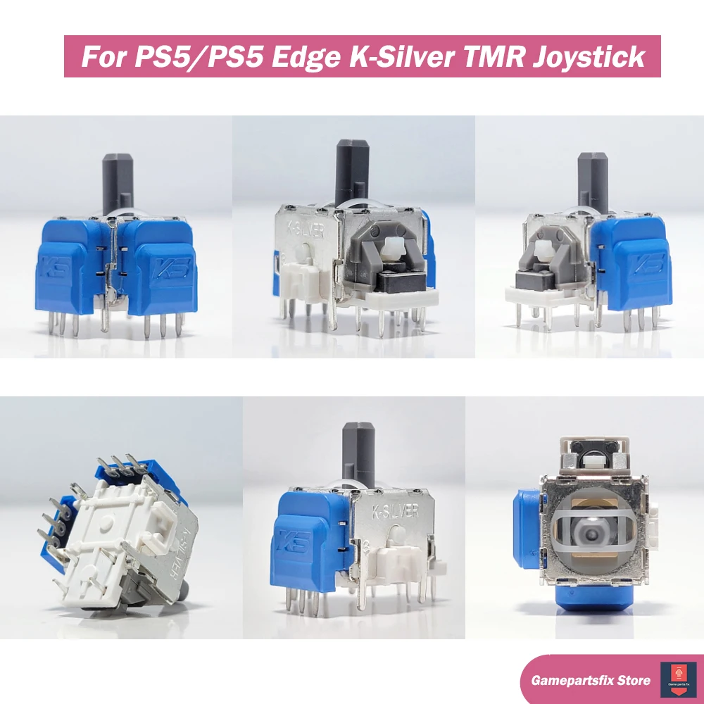 K-SILVER JS13 PRO+ TMR Joystick for Switch Pro PS5 PS4 Xbox Series Xbox One Anti-Drift Electromagnetic 3D Analog TMR ThumbStick thumbnail 5