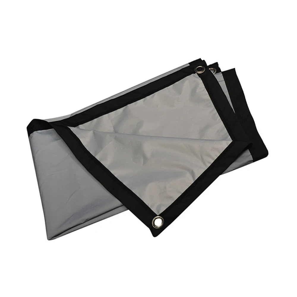 Salange Projector Screen 16:9 Metal Anti Light Curtain Reflective Fabric Cloth For YG300 XGIMI H3 HALO Mogo Xiaomi DLP Projector thumbnail 6