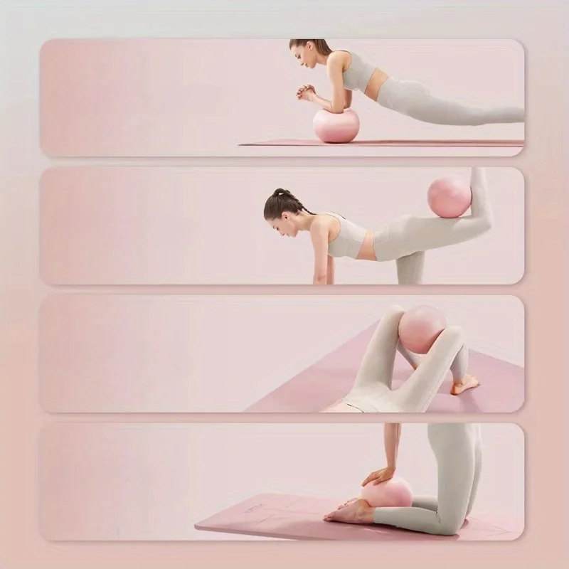 Women Gym Yoga Fitness Ball Thickening Type Anti-explosion Diameter 25 cm Pilates Workout Mini Ball Sculpting Legs And Hips thumbnail 4