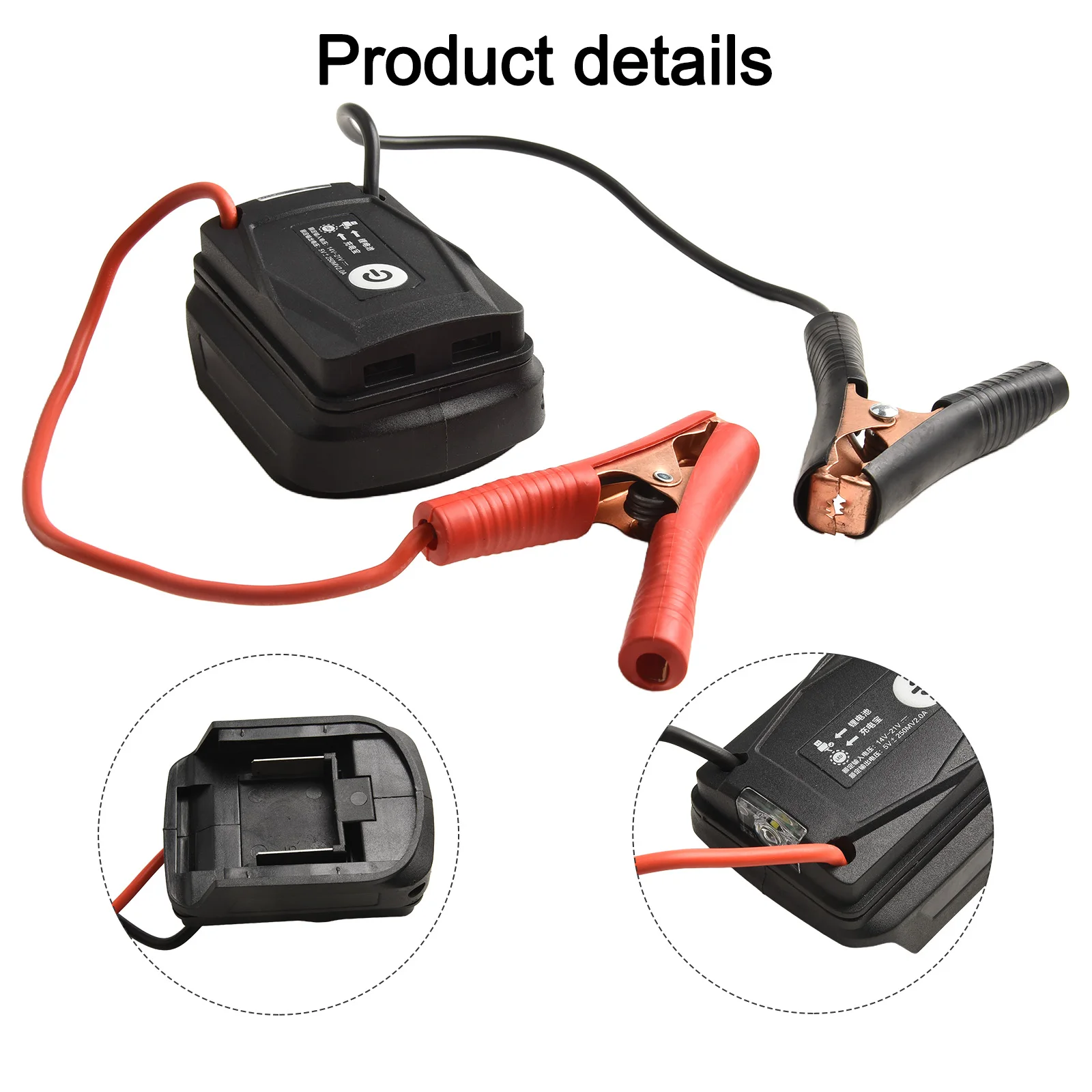 Car Battery Igniter Automotive Emergency Power Kits For Cables For Jump Charger Starter Jump Starter Starter thumbnail 2