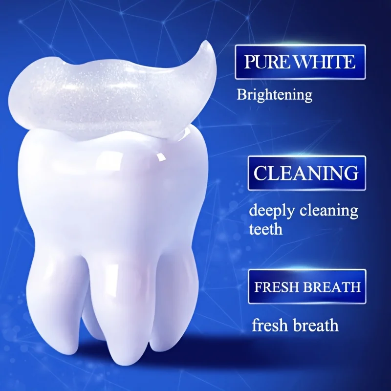 Cleansing Baking Soda Probiotic Pump Toothpaste, Deep Cleaning Teeth, Whitening And Brightening Toothpaste 300g thumbnail 6