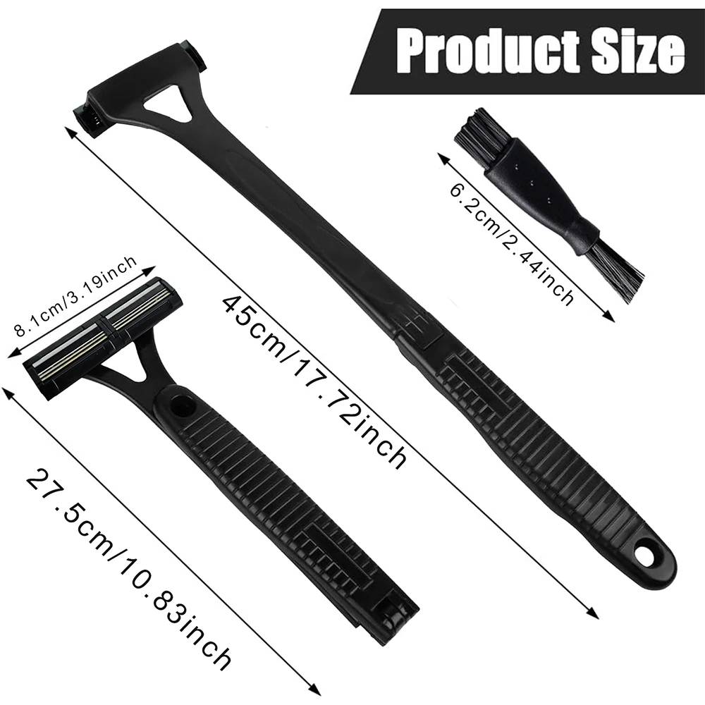 Razor Men Back Shaver Male Machine Hair Shaver Safety Long Handle Foldable Trimmer Body Leg Handle Removal Shaving Razor Tool thumbnail 6