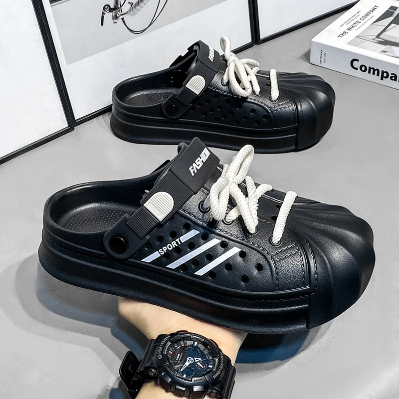 Slippers 2025 Outer Wear Non-Slip Beach Men and Women Summer Outer Wear Non-Slip Sandals thumbnail 2