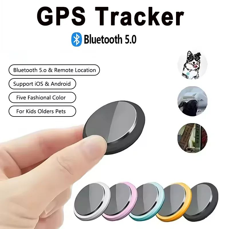 Mini Smart Anti-Lost Tracker Reminder For Pets Kids GPS Locator AntiLost Alarm Wallet Keychain Smart Tag Bluetooth Tracer 2025
