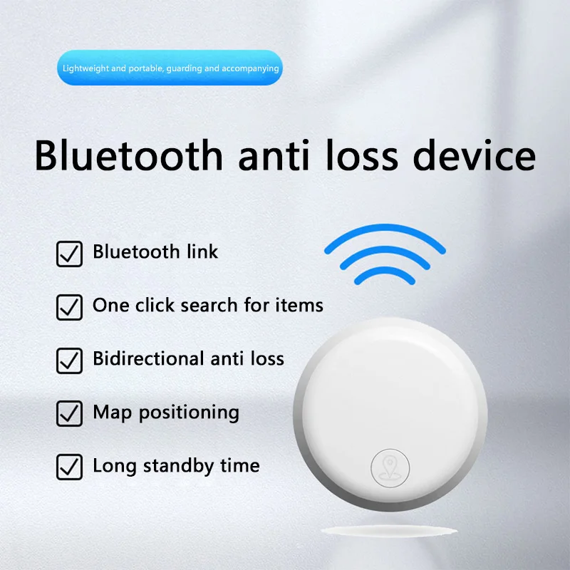 Mini Smart Anti-Lost Tracker Reminder For Pets Kids GPS Locator AntiLost Alarm Wallet Keychain Smart Tag Bluetooth Tracer 2025 thumbnail 3
