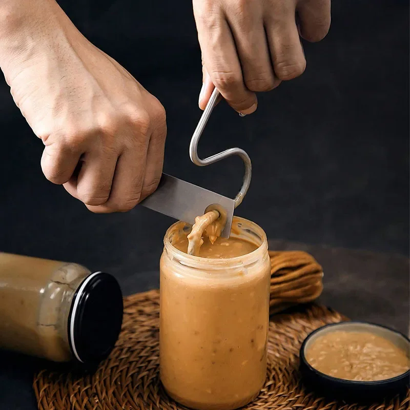 1 Set of Stainless Steel Peanut Butter Blender Food-grade Material Butter Sauce Blender A Convenient Kitchen Tool thumbnail 5