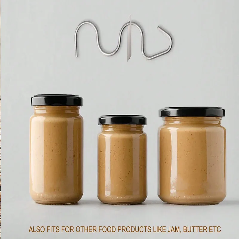 1 Set of Stainless Steel Peanut Butter Blender Food-grade Material Butter Sauce Blender A Convenient Kitchen Tool thumbnail 2