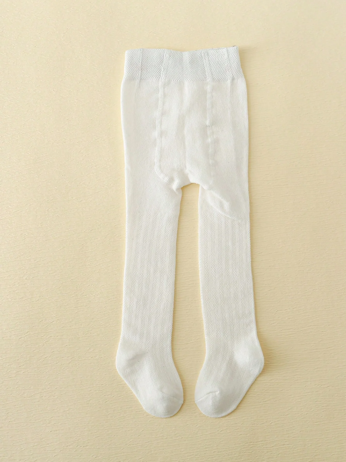 3 Pairs of Kids White Mesh Tights, Soft Breathable Baby Girls Stockings, Cotton Stretch Dance Pantyhose for 0-14 Years Children thumbnail 4