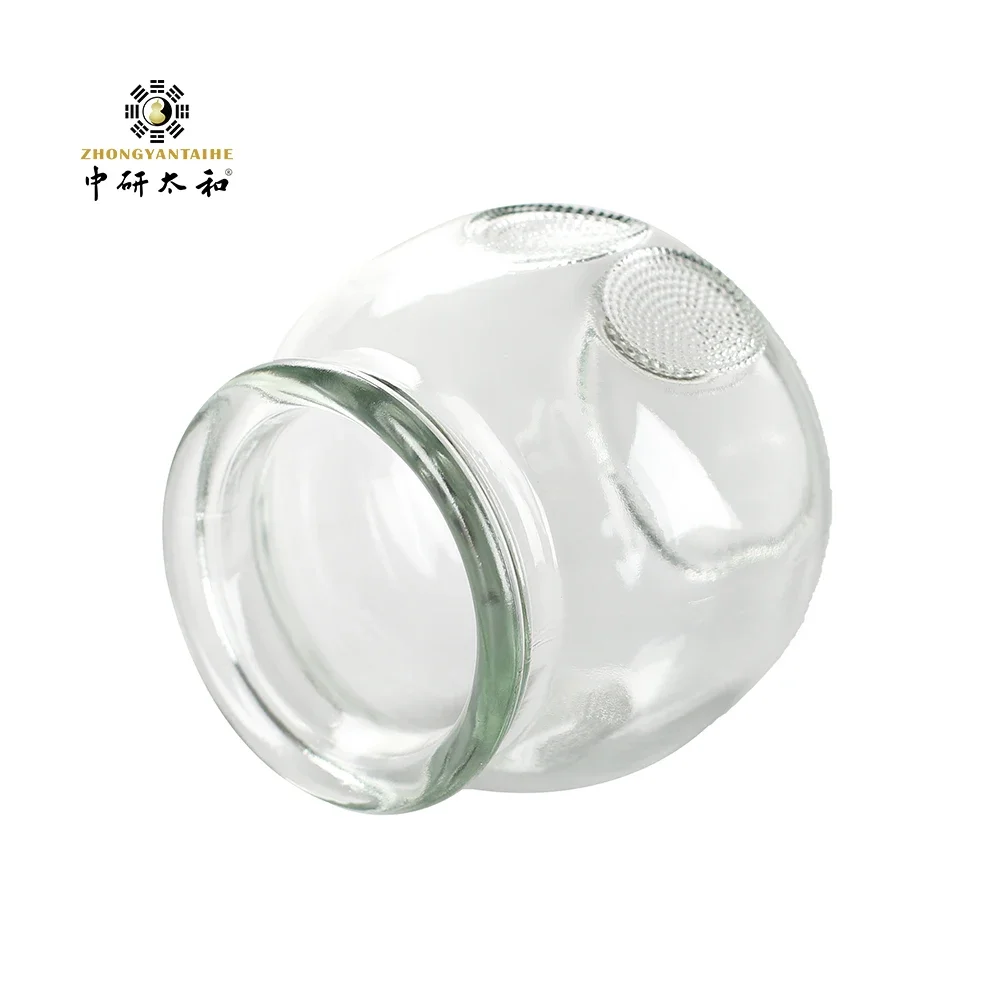 Zhongyan Taihe Fire Glass Cupping Suit Beauty Health Gua Sha Suction Cup Massager for Body Anti-cellulite Massager Set of 12Cans thumbnail 5
