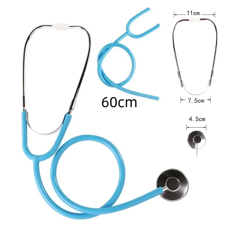 Simulation Doctor's Stethoscope Toy Family Kids Games Imitation Plastic Stethoscope Accessories Kids Gift Doctor Role Play Toys thumbnail 6