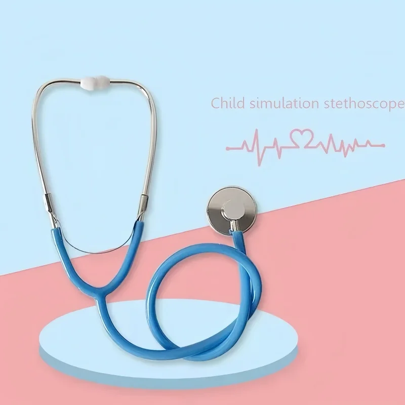 Simulation Doctor's Stethoscope Toy Family Kids Games Imitation Plastic Stethoscope Accessories Kids Gift Doctor Role Play Toys thumbnail 5