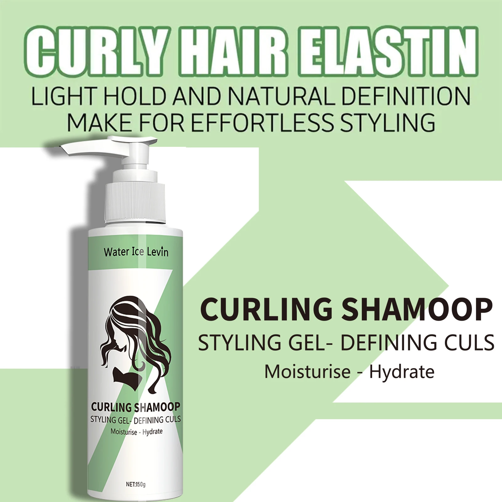 Shampooing pour cheveux normaux - conditionneur neutre, 150 g hydratant stretch curl thumbnail 5