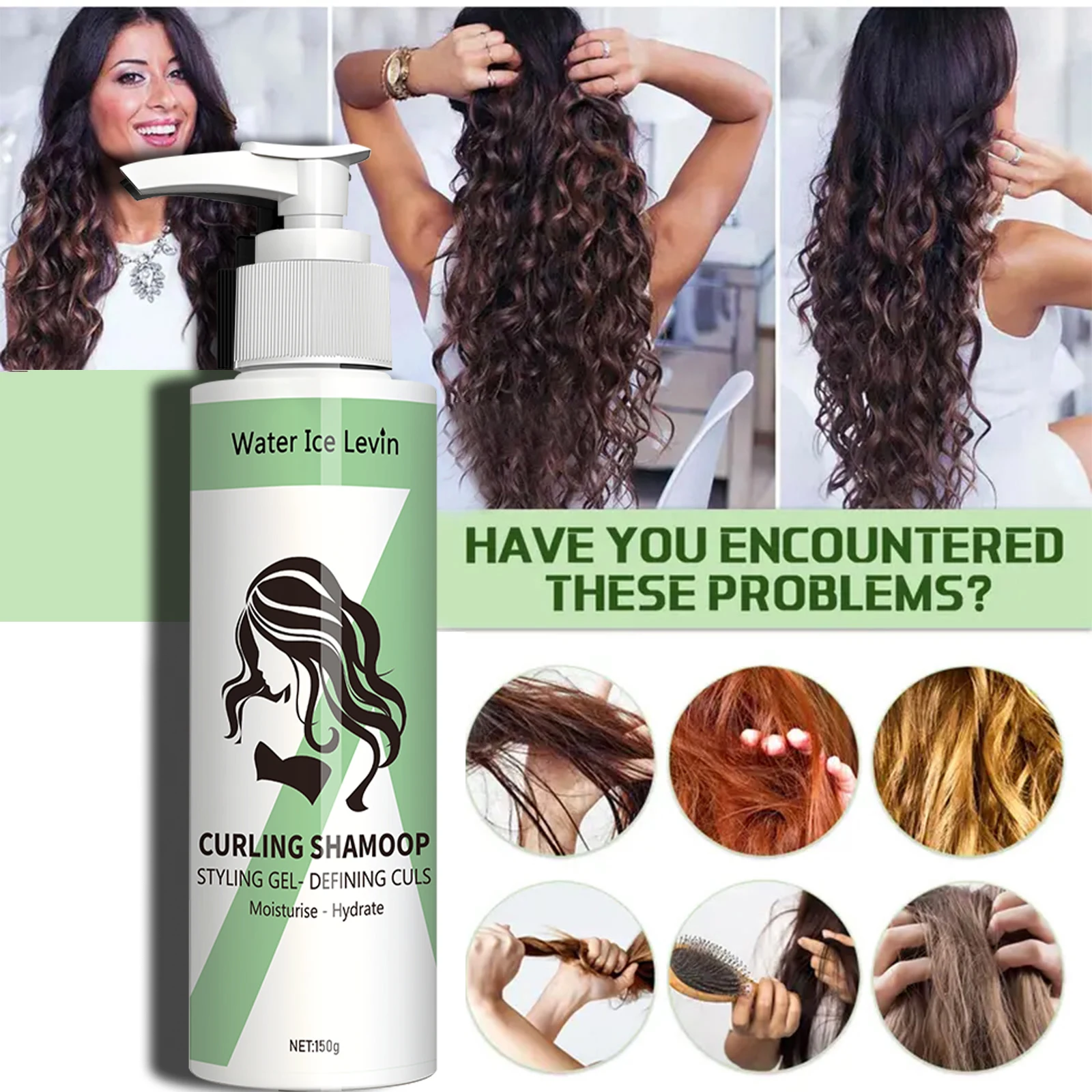 Shampooing pour cheveux normaux - conditionneur neutre, 150 g hydratant stretch curl thumbnail 3