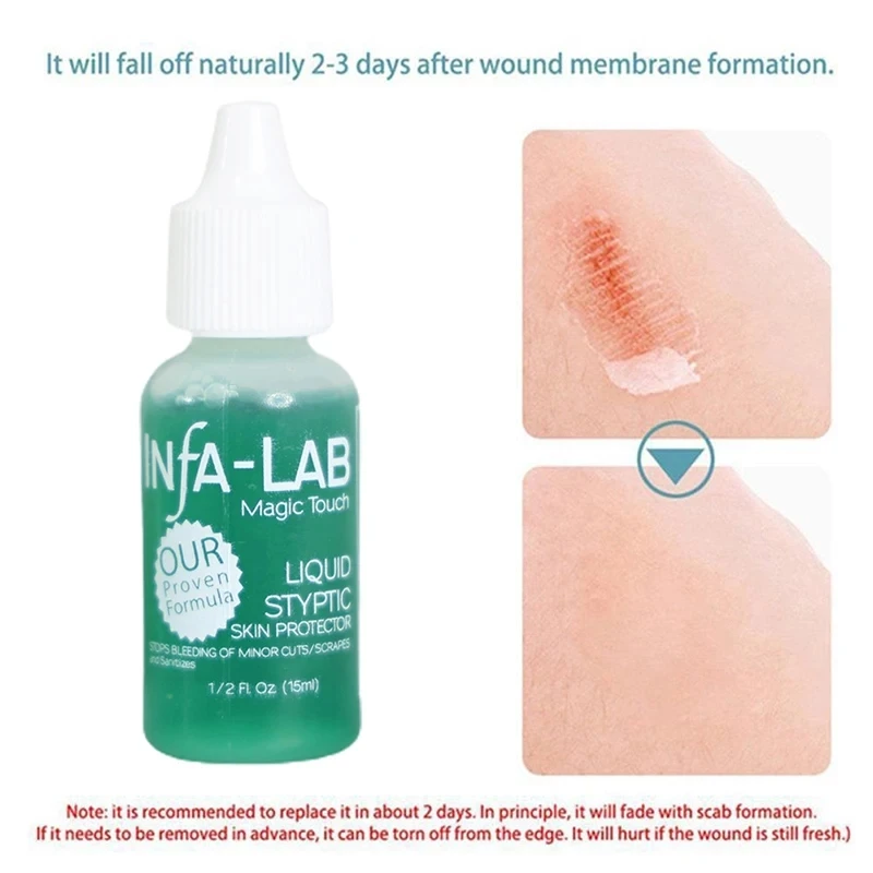 Nail Disinfection Hemostatic Agent Genuine Goods Stopping Blood Tool for Manicure Beauty thumbnail 3