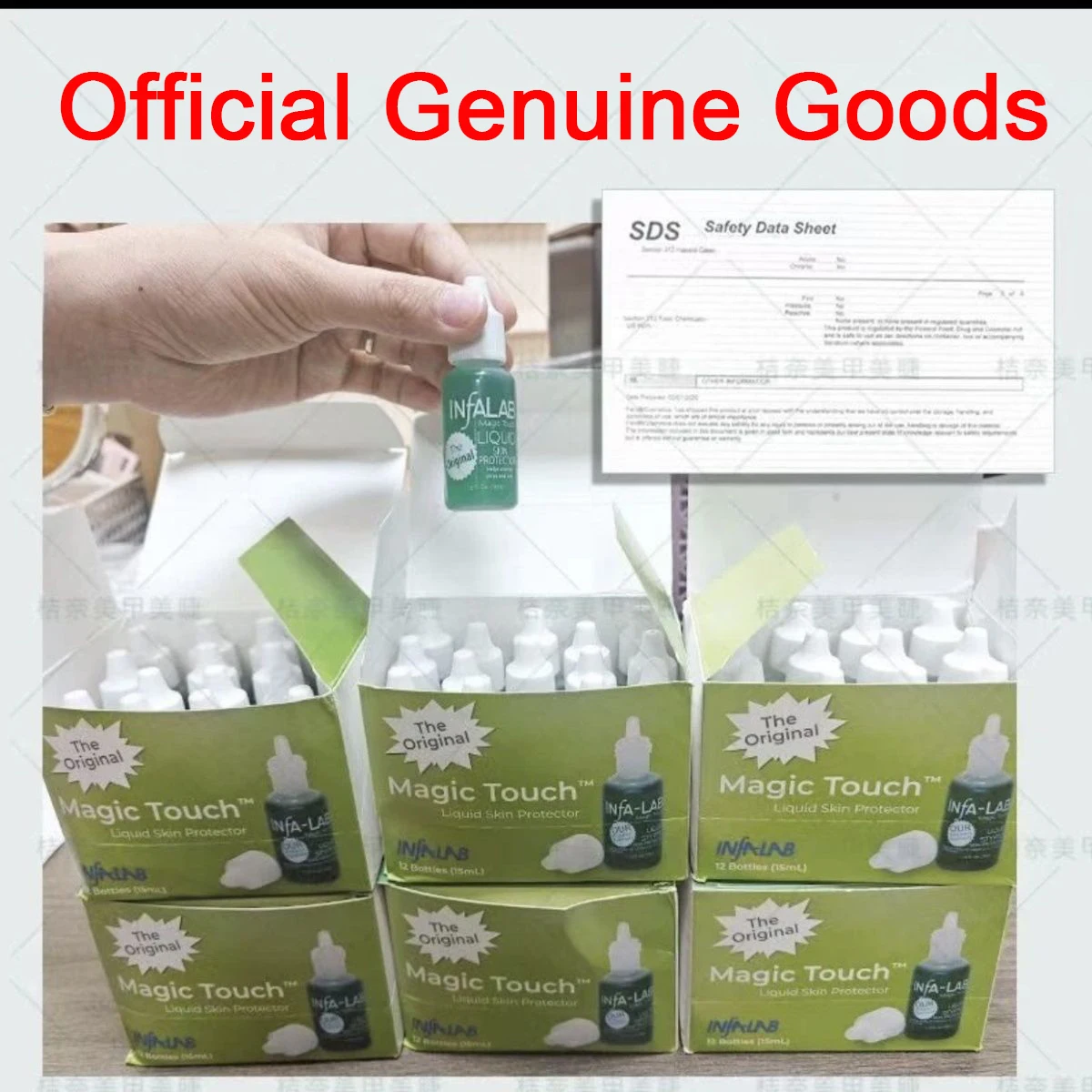 Nail Disinfection Hemostatic Agent Genuine Goods Stopping Blood Tool for Manicure Beauty thumbnail 6