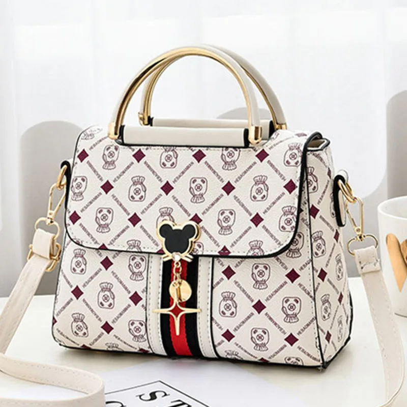 New Shoulder bag Women bag tote luxury designer handbag women Handbags leather Printed monogram single shoulder straddle bag thumbnail 2