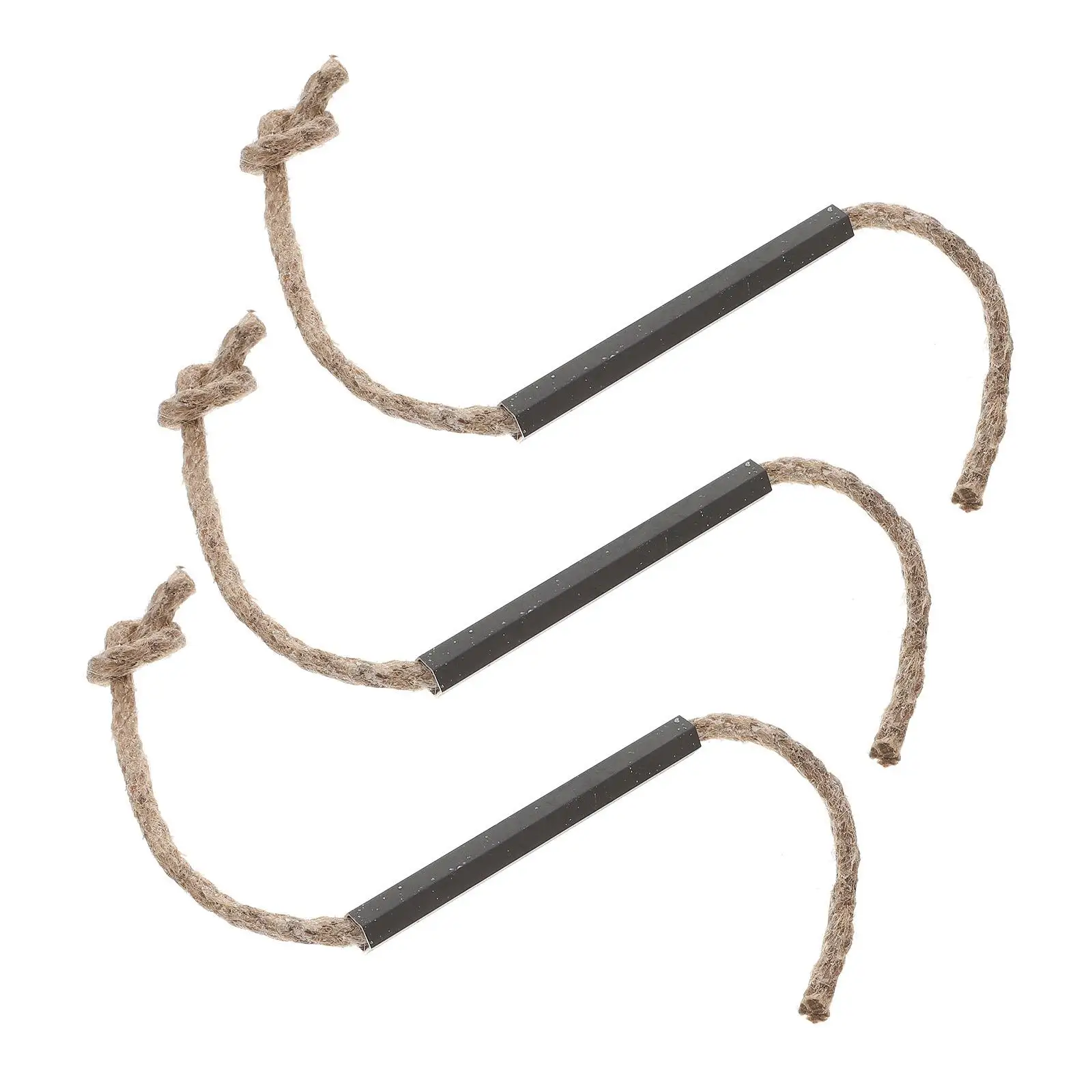 3 Pcs Beeswax Rope Flame Outdoor Camping Fire Starter Survival Wick Cord Windproof Burning Fuel Emergency Gear For