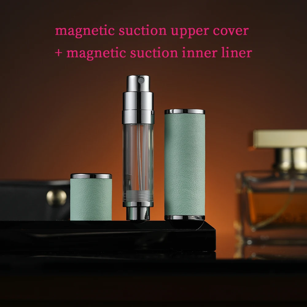 5ml Magnetic Mini Bottom Filling Perfume Spray Bottles Cosmetic Refillable Spray Atomizer Portable Liquid Container Bottle 1pcs thumbnail 3