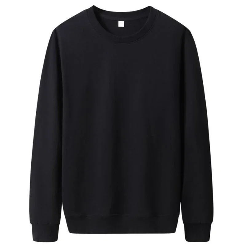 Men's Fashionable Thin Solid Color Pullover Hoodie for Autumn Casual Street Style Ideal Wear thumbnail 3