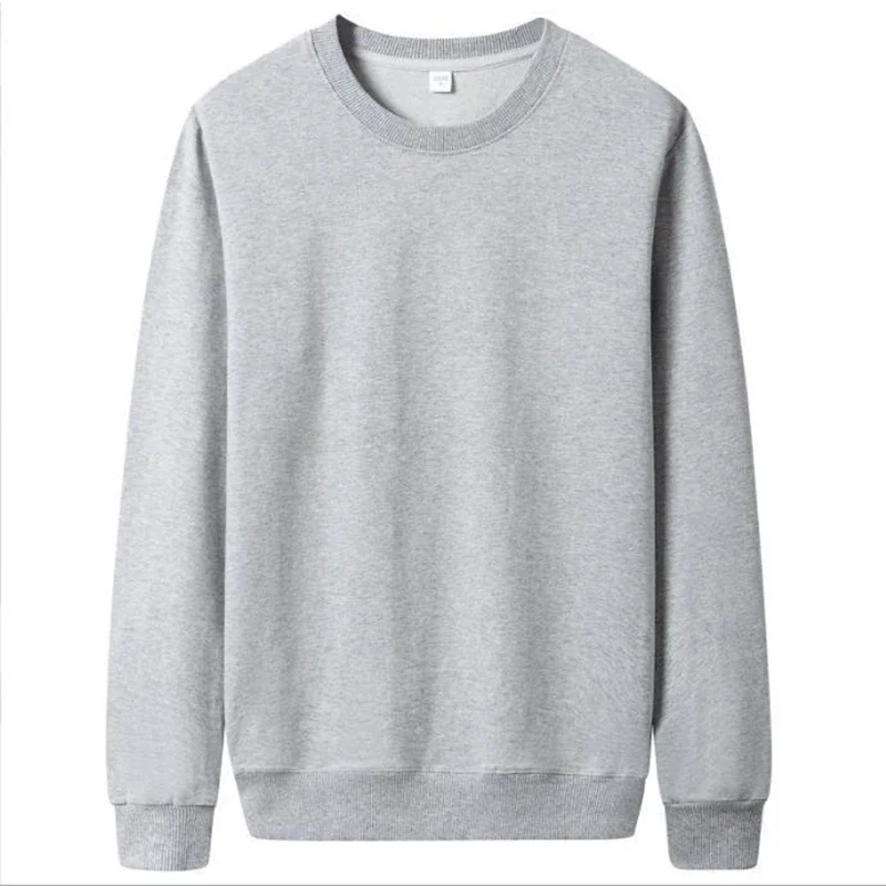 Men's Fashionable Thin Solid Color Pullover Hoodie for Autumn Casual Street Style Ideal Wear thumbnail 6