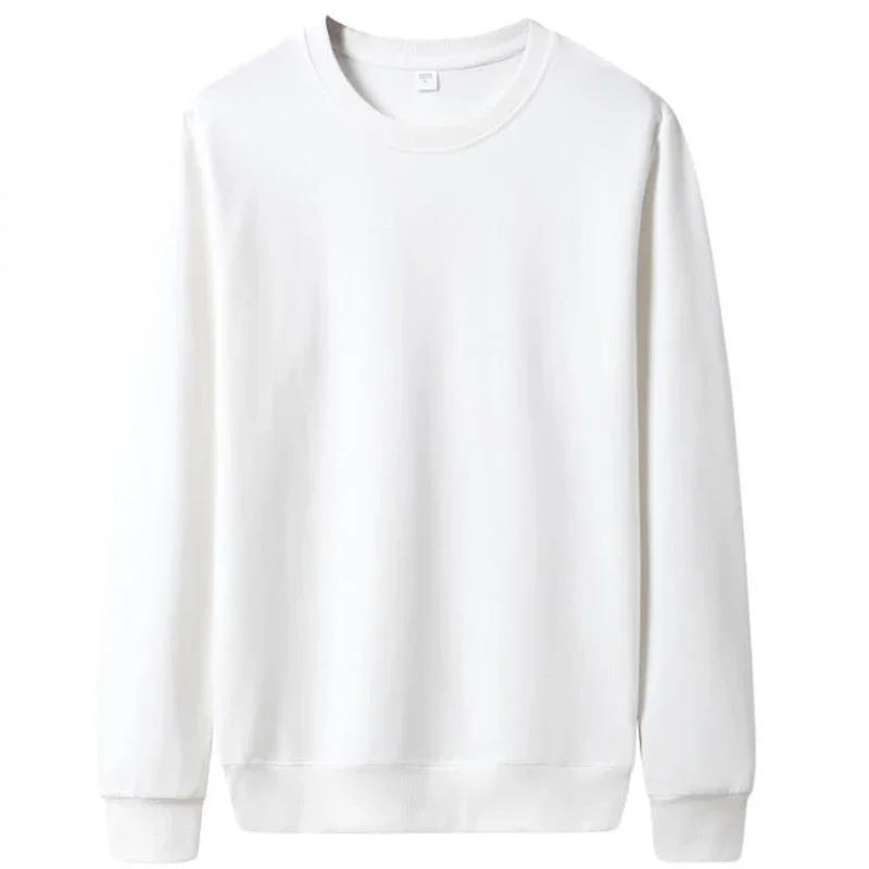 Men's Fashionable Thin Solid Color Pullover Hoodie for Autumn Casual Street Style Ideal Wear thumbnail 2