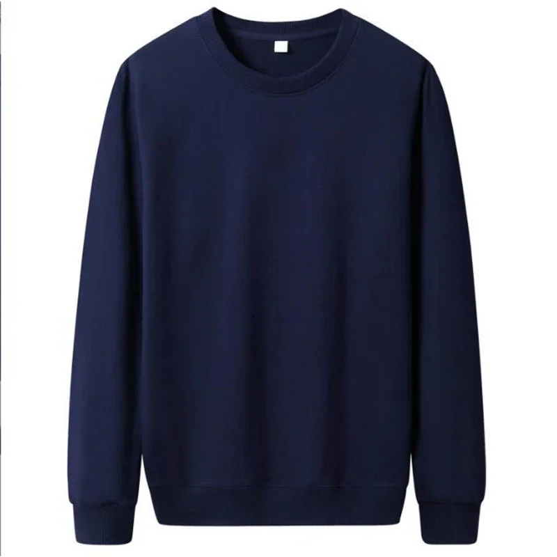 Men's Fashionable Thin Solid Color Pullover Hoodie for Autumn Casual Street Style Ideal Wear thumbnail 4