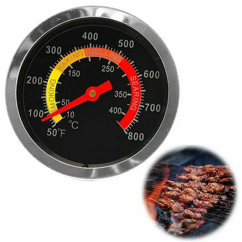 Instant Read Oven Thermometer for Kitchen Home Baking Household Cooking Temp Gauge 0-400℃ BBQ Smoker Grill Thermometer thumbnail 6