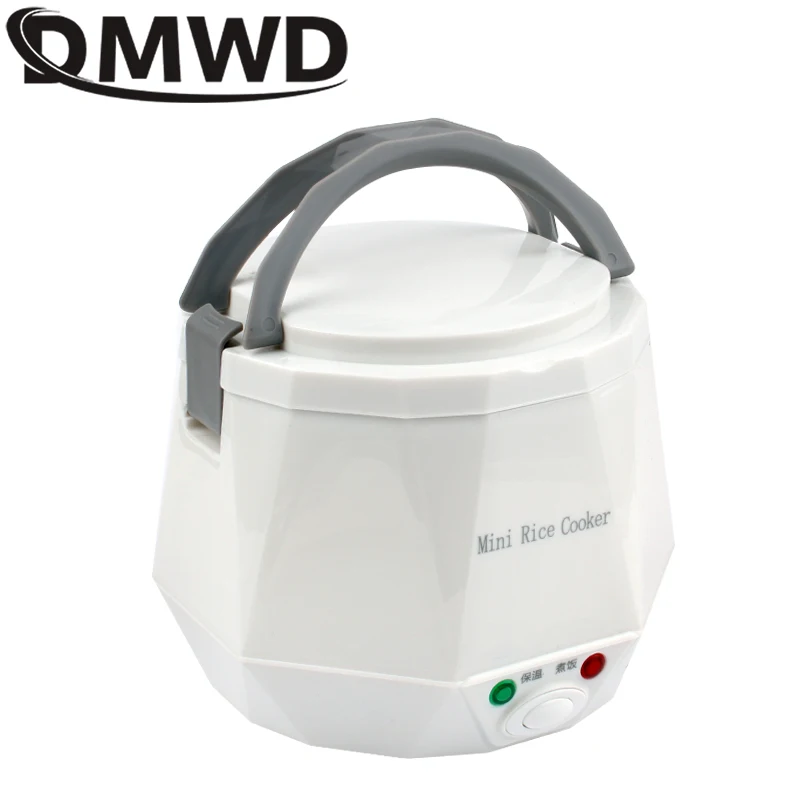 DMWD 12V/24V Portable Rice Cooker For Car/Truck Mini Lunch Box Food Heater Steamer Multifunction Automatic Food Container 1.3L thumbnail 2