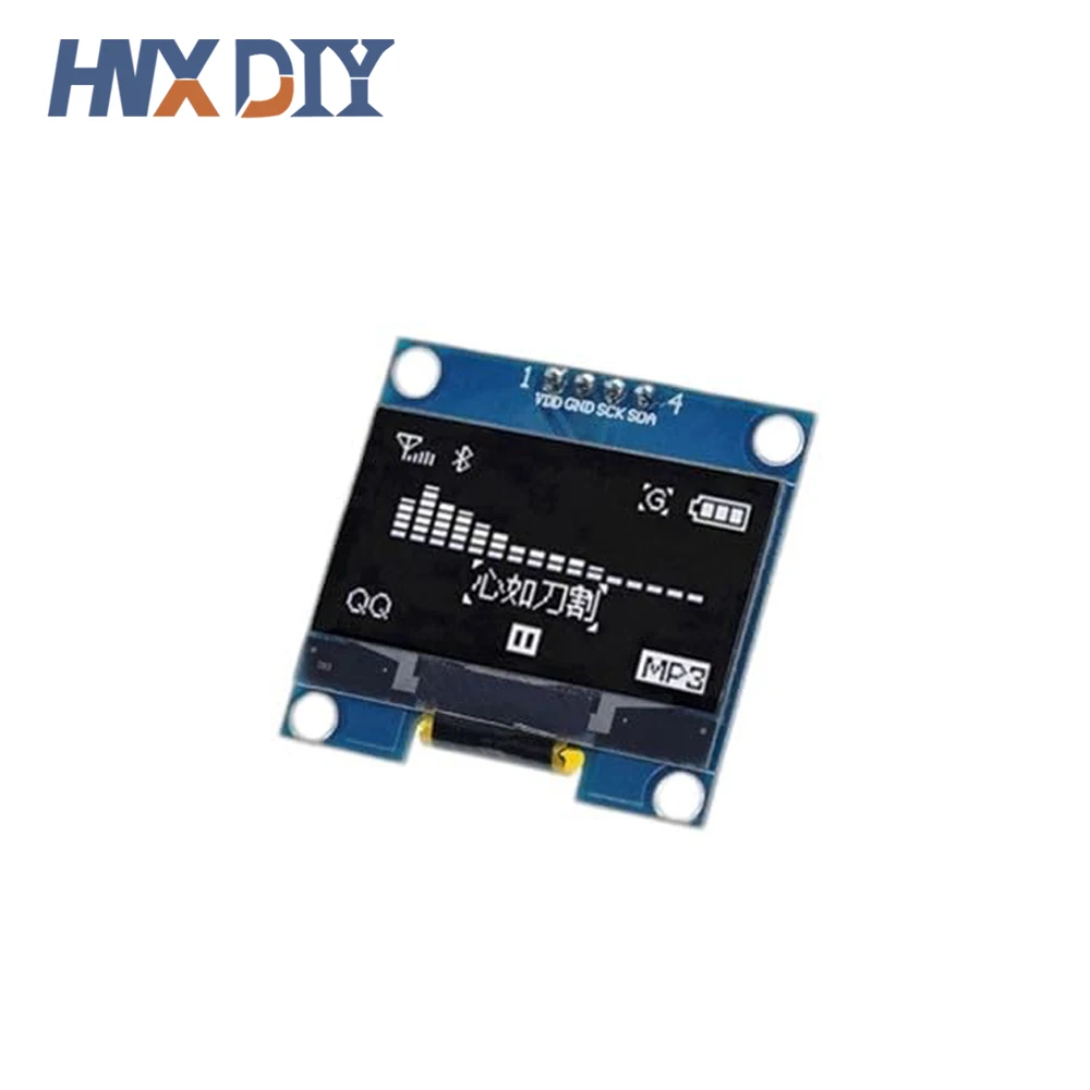 1-10pcs 1.3" White Blue Color IIC OLED Display Module Drive Chip SH1106 128X64 1.3 Inch LCD IIC I2C Communicate For Arduino thumbnail 5