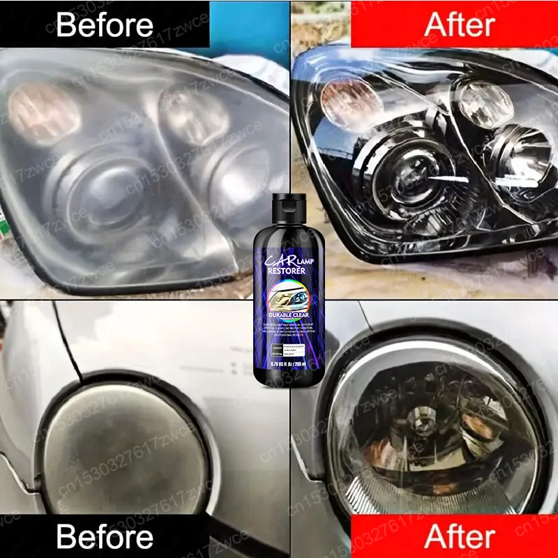 Car Motorcycle Headlight Restoration Polishing Kit Dashboard Scratch Remover Oxidation Cleaner Repair Paste for Car Motorcycle thumbnail 3