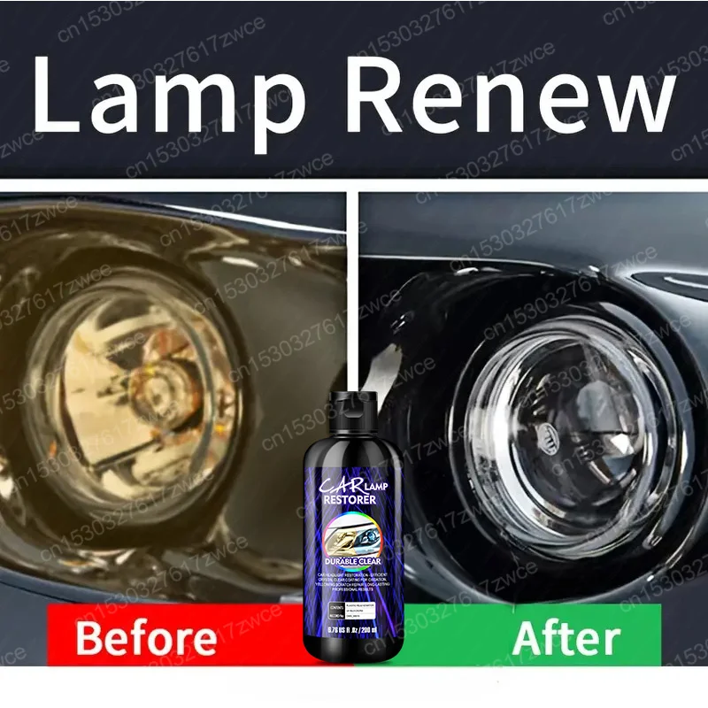 Car Motorcycle Headlight Restoration Polishing Kit Dashboard Scratch Remover Oxidation Cleaner Repair Paste for Car Motorcycle thumbnail 4