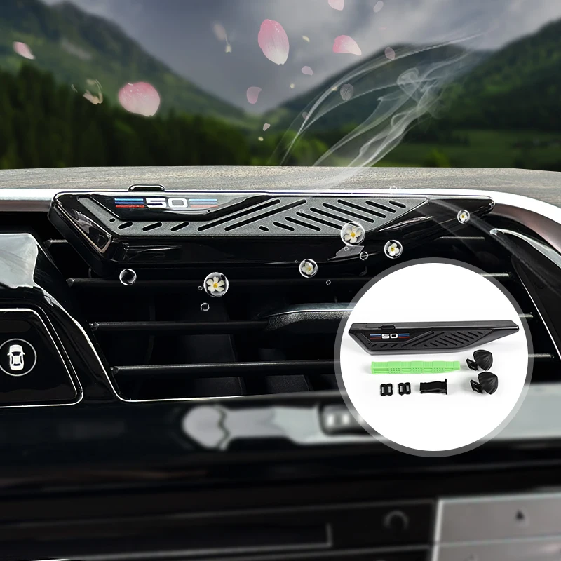For BMW 50th Anniversary Car Fragrance Manufacturers Perfume Car Hanging Air Freshener Car Fragrance Diffuser for BMW thumbnail 2