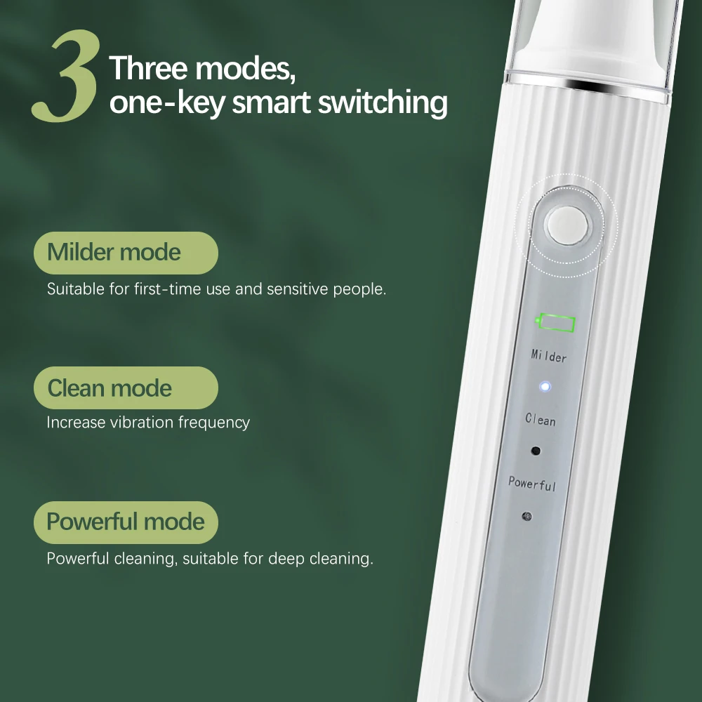 Ultrasonic Dental Scaler Teeth Whitening Tartar Electric Remover Tooth Stain Calculus Oral Care Tool with Camera IPX7 Waterproof thumbnail 4