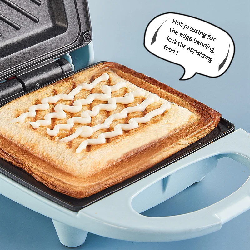 Home Breakfast Making Machine Multifunction Sandwich Maker Fast Heating Toaster Kitchen Electric Baking Pan Roast Meat Omelette thumbnail 4