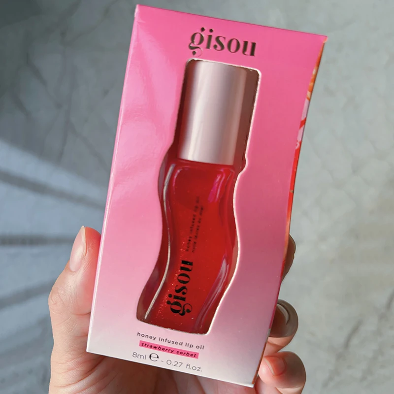 Gisou INS Popular Moisturizing Lip Balm Original Lip Oil Care of the Lip Benetitnt for Lips Plumping Exfoliating Cherry Gloss thumbnail 3