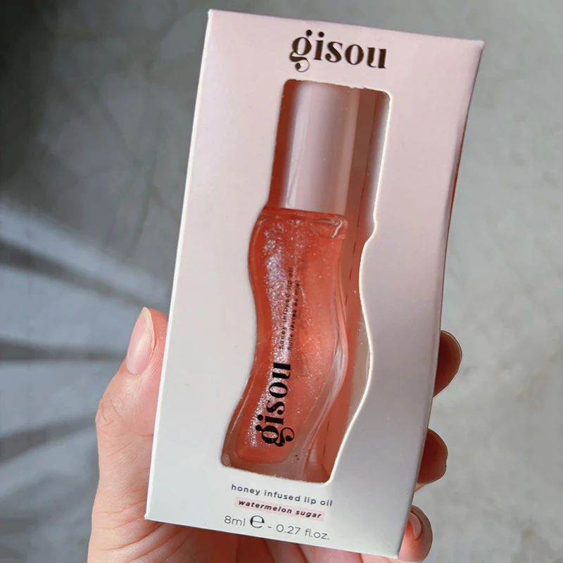 Gisou INS Popular Moisturizing Lip Balm Original Lip Oil Care of the Lip Benetitnt for Lips Plumping Exfoliating Cherry Gloss thumbnail 4