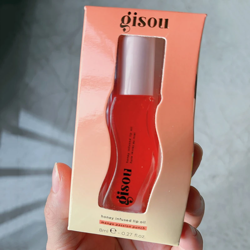 Gisou INS Popular Moisturizing Lip Balm Original Lip Oil Care of the Lip Benetitnt for Lips Plumping Exfoliating Cherry Gloss thumbnail 6