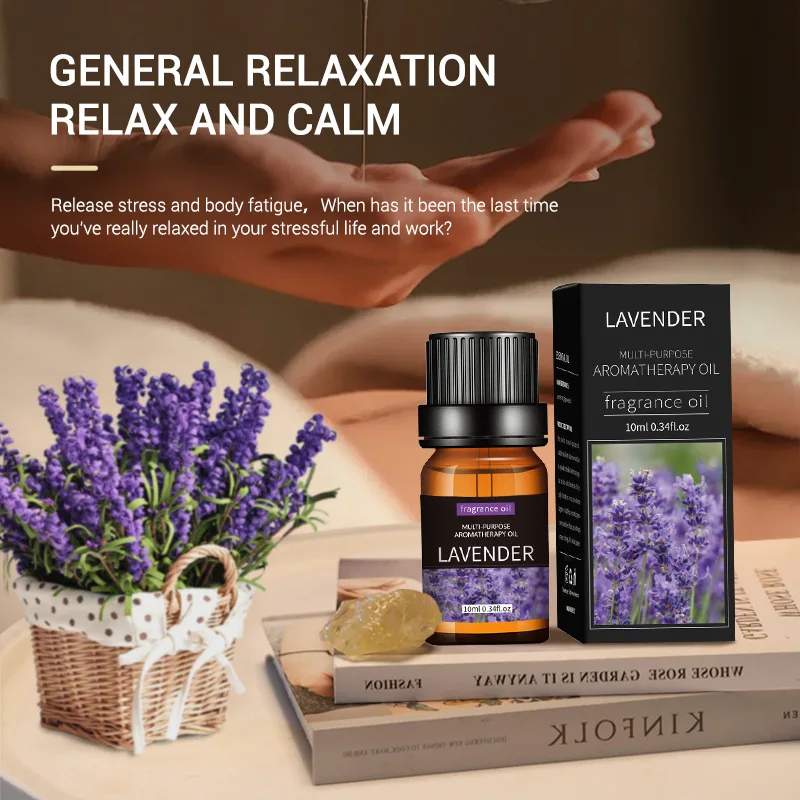 20 Flavors Essential Oils for Aroma Diffuser Air Humidifier Home Water-soluble 10ml Air Freshener Scents Fragrance Oil Perfume thumbnail 2