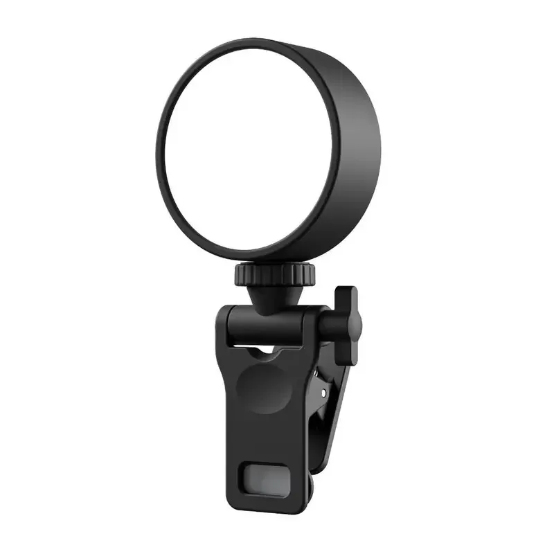 KIMRIG 1/4 Screw Mount Mini Fill Light Clip Plastic Mobile Phone Computer Fill Light Fixed LED Selfie Fill Light Clamp Portable thumbnail 2