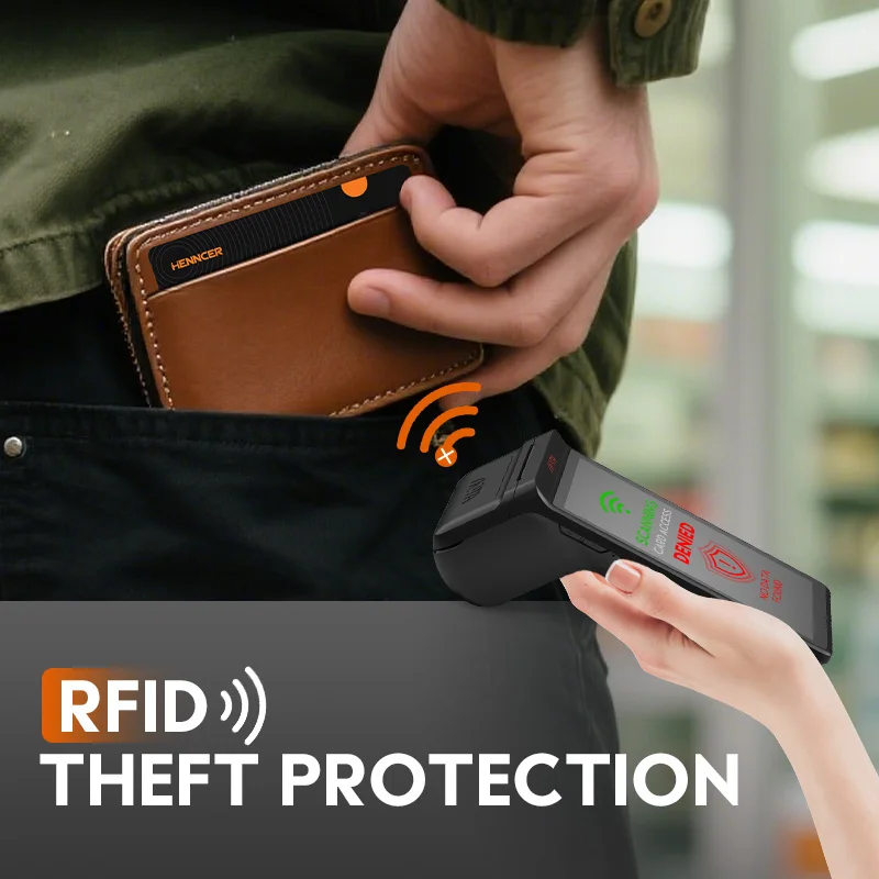 RFID Blocking Cards Contactless NFC Debit Credit Card Passport Protector Blocker Set Smart Anti-theft Design RFID Blocke thumbnail 5