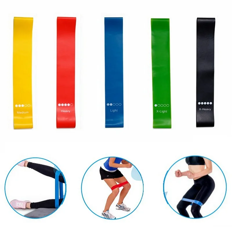 TPE Resistance Bands Fitness Set Rubber Loop Bands Strength Training Workout Expander Yoga Gym Equipment Elastic Rubber Loop thumbnail 5
